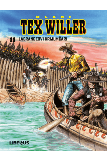 Lagrangeovi krijumčari (Tex Willer: Mladi Tex CB 11) (Strip) - naslovnica