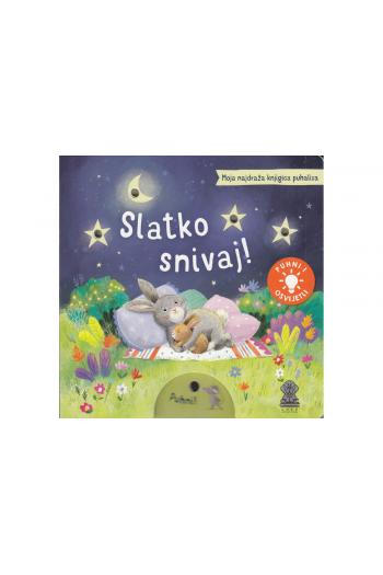 Moja najdraža knjigica puhaliva: Slatko snivaj! (Slikovnica) - naslovnica