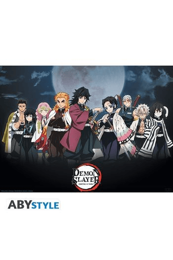 Demon Slayer Poster Pillars (52 x 38 cm) - slika proizvoda