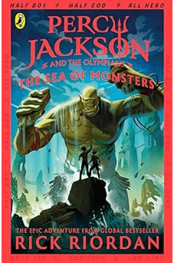 Percy Jackson and the Sea of Monsters (Percy Jackson #02)  - naslovnica