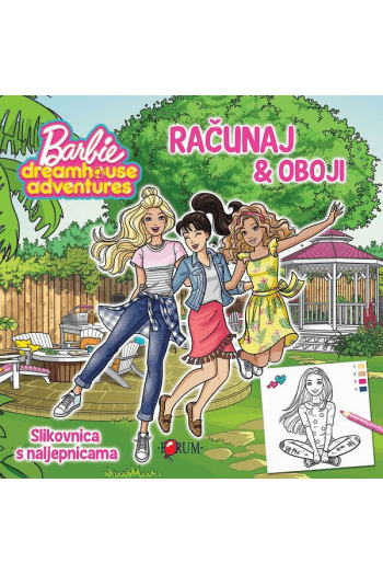 Barbie - Računaj i oboji - naslovnica