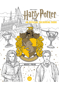 Harry Potter: Hufflepuff House Pride: The Official Colouring Book - naslovnica