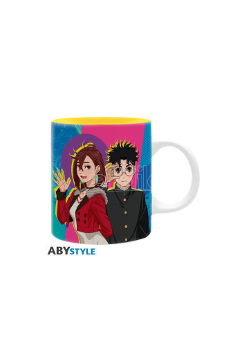 Dan Da Dan - Mug - 320 ml - Momo & Okarun - Subli - Box - slika proizvoda