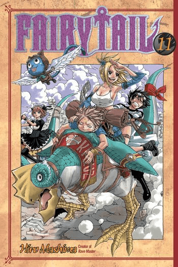 Fairy Tail, Vol. 11 (Manga) - naslovnica