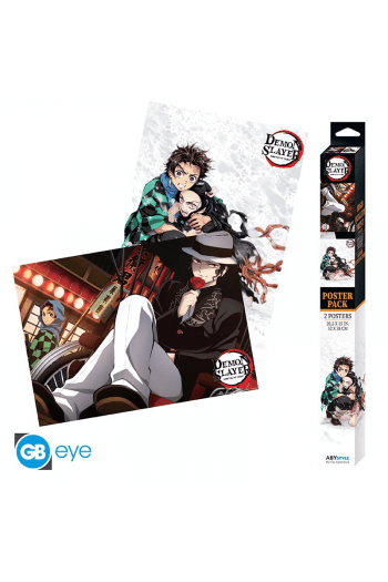 Demon Slayer - Set 2 Chibi Posters - Series 3 (52X38) X4 - slika proizvoda