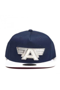 Difuzed Captain America Civil War - Metal Plate Logo Snapback