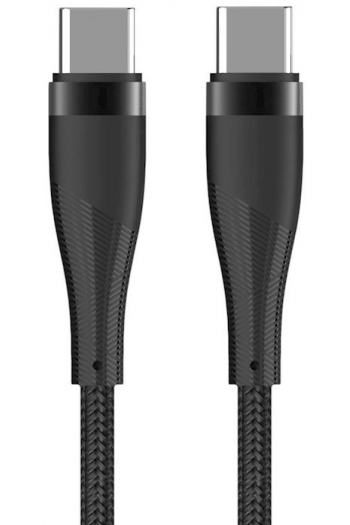 Maxlife - kabel USB-C na USB-C 100W (1m) MXUC-08-crni - slika proizvoda