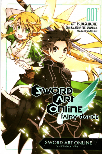 Sword Art Online: Fairy Dance, Vol. 01 (Manga) - naslovnica