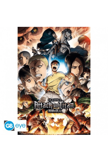 Attack On Titan - Poster "S2 Key Art" (91.5X61) - slika proizvoda