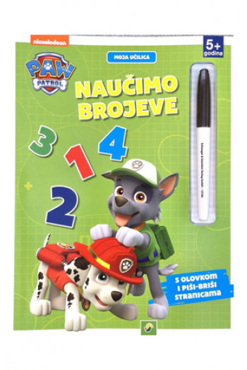 Paw Patrol - naučimo brojeve (Slikovnica) - naslovnica