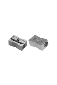 Šiljilo metalno 1 rupa četvrtasto MILAN alu 80034 P20 400