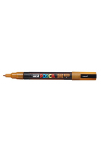 Marker Uni pc-3ml Posca glitter narančasti - slika proizvoda