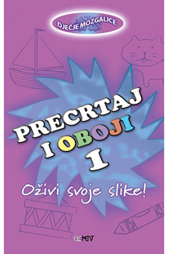 PRECRTAJ I OBOJI 1 - naslovnica