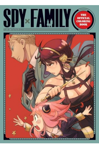 Spy x Family: The Official Coloring Book (Manga) - naslovnica