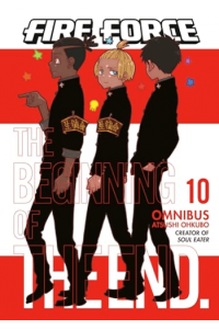 Fire Force Omnibus 10 (Vol. 28-30) (Manga) - naslovnica