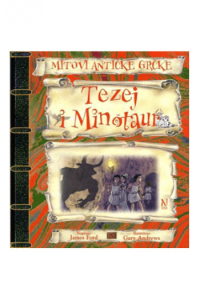 Mitovi antičke Grčke: Tezej i Minotaur (Slikovnica) - naslovnica
