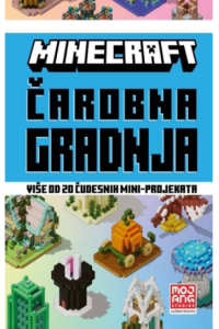 Minecraft čarobna gradnja (Slikovnica) - naslovnica