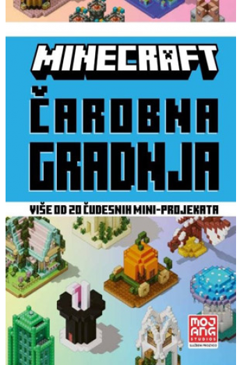 Minecraft čarobna gradnja (Slikovnica) - naslovnica