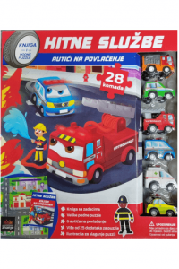 Hitne službe - Autići na povlačenje (Slikovnica) - naslovnica