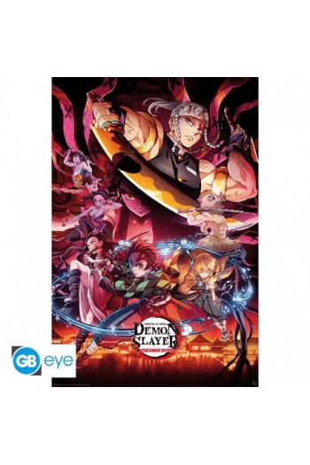 Demon Slayer - Poster "Entertainment District"  (91.5X61) - slika proizvoda