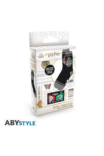 HARRY POTTER - Socks - Black & Grey - Hogwarts - slika proizvoda