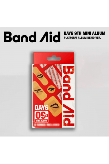 Day6 - 9Th Mini Album [Band Aid] (Platform Ver.) [Band Aid Ver.] Dar - omot