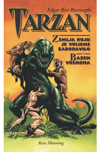 Tarzan: Zemlja koju je vrijeme zaboravilo - Bazen vremena (Strip) - naslovnica