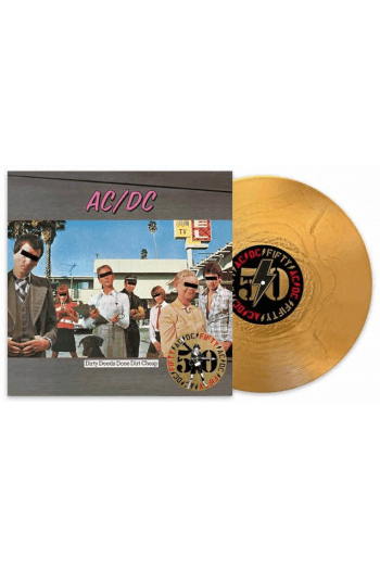 AC/DC - Dirty Deeds Done Dirt Cheap (50th anniversary gold vinyl) LP - omot