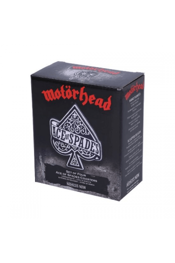 Nemesis Now Motorhead Ace Of Spades Coaster (Set Of 4) 12.5cm - slika proizvoda