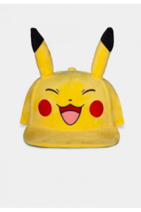 Difuzed Pokemon - Happy Pikachu Plush Snapback - slika proizvoda