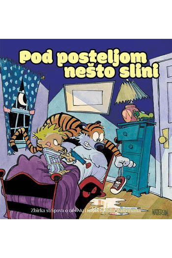 Pod posteljom nešto slini (Strip) - naslovnica