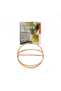 Kikkerland Copper Flower Frog