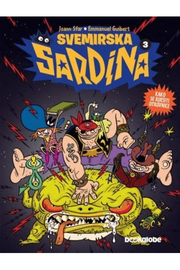 Svemirska Sardina 3: Kako se riješiti otrovnice (Strip) - naslovnica