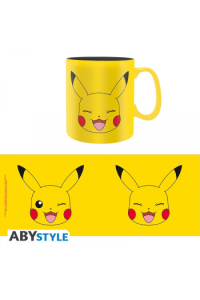Pokemon - Mug - 460 ml - Pikachu Face - With Box  See Abymuga564 - slika proizvoda