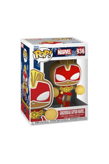 POP Marvel: Holiday - Captain Marvel (936) - slika proizvoda
