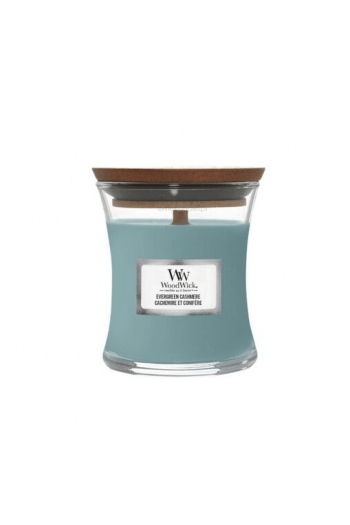 Svijeća Woodwick Classic Mini Evergreen Cashmere - slika proizvoda