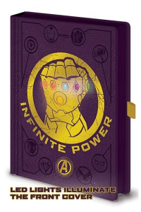 Pyramid Avengers Infinity War (Gauntlet) Light Up A5 Notebook - slika proizvoda