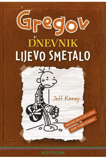 Gregov Dnevnik #07: Lijevo smetalo - naslovnica