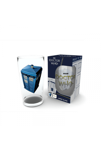 Doctor Who - Large Glass - 400ml - Tardis - Box - slika proizvoda