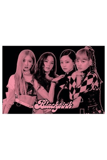 BLACK PINK - Poster "Group Pink" (91.5x61) - slika proizvoda