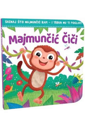 Majmunčić Čiči (Slikovnica) - naslovnica