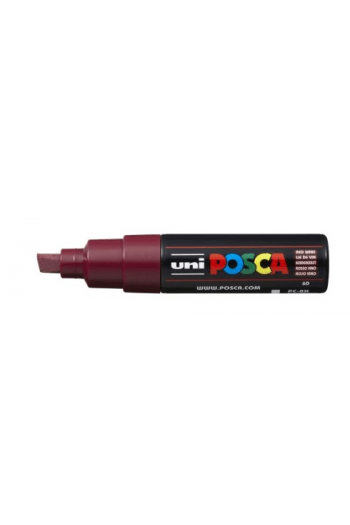 Marker Uni pc-8k Posca crveni boja vina - slika proizvoda