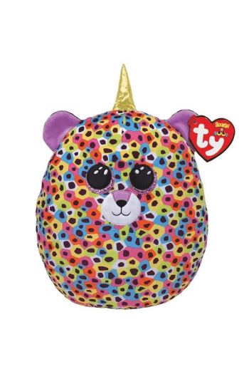 Squishy GISELLE, 30 cm - leopard s rogom med - slika proizvoda