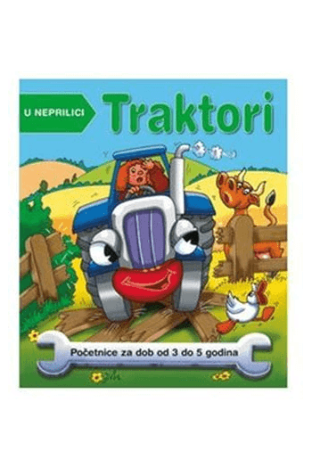 Traktori u neprilici (Slikovnica) - naslovnica