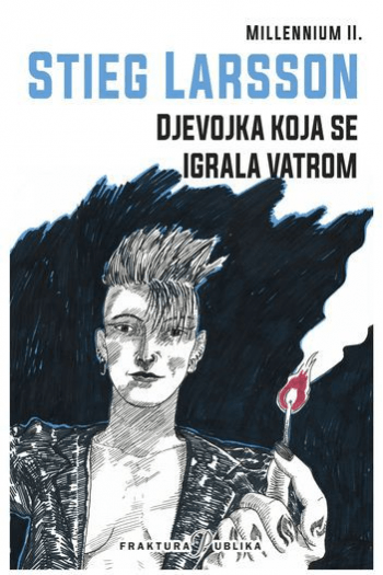 Djevojka koja se igrala vatrom #2 - naslovnica