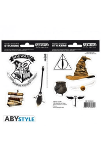 HARRY POTTER - Stickers - 16x11cm/ 2 planches - Magical Objects X5