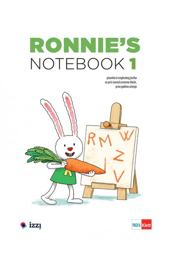 Ronnie'S Notebook 1, Pisanka Iz Eng. Jezika Za 1.Razred Osnovne Škole, 1. G. Uč. - naslovnica