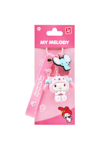 Yume Hello Kitty & Friends Animal Series Keychain With Hand Strap - My Melody - slika proizvoda