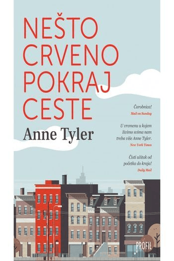 Nešto crveno pokraj ceste - naslovnica