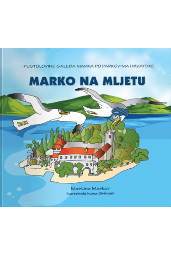 Marko na Mljetu (Slikovnica) - naslovnica